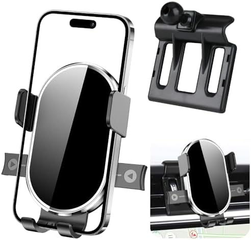 Jaguar F-PACE & XF Custom Car Phone Holder (2021-2024) – Premium 360° Rotating Dashboard Mount for Optimal Navigation & Stylish Interior Upgrade, Effortless Installation, Ultimate Compatibility & Distraction-Free Driving Accessory