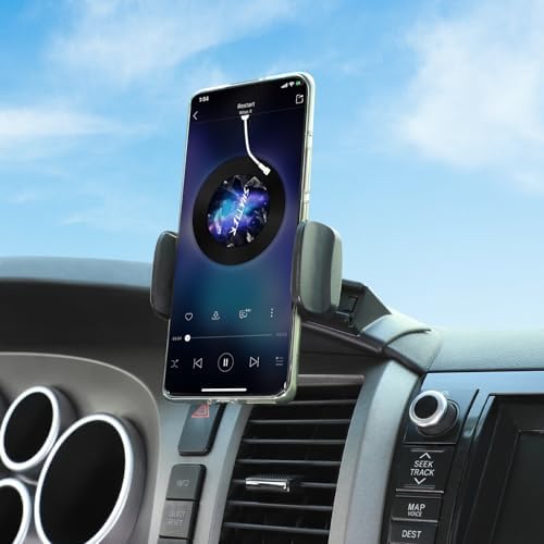 Transform Your Driving Experience with the Ultimate Car Phone Mount for Toyota Tundra & Sequoia (2007-2013) – Secure Dash Clip Holder for All Smartphones, Enhanced Stability & 360-Degree Rotation for Safe Navigation, Effortless Installation, and Sleek Design for Modern Interiors – Elevate Functionality and Safety on Every Drive