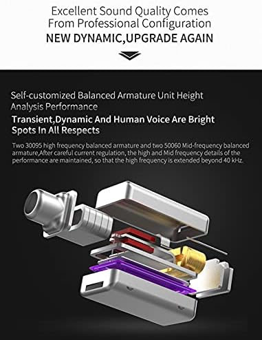 KZ ZS10 Pro Elite In-Ear Monitors – 5-Driver Hybrid Earbuds with Exceptional Sound Isolation and Detachable 2-Pin Cable – Ergonomically Crafted Noise Cancelling Earbuds for Studio Quality and Everyday Enjoyment – Unrivaled Comfort and Clarity for Audiophiles and Music Lovers