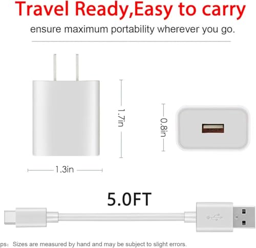 5 FT Durable USB C Charging Cable for Arlo Essential 2 K Outdoor Security Camera – Reliable Power Supply and Fast Charging for Enhanced Surveillance Performance, Perfect for Outdoor Use and Flexibility in Camera Placement