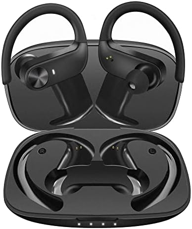 Unleash Your Sound with BEBEN Wireless Earbuds – 40-Hour Playtime & 8-Hour Continuous Playback, IPX6 Waterproof with Superior Stereo Audio, Ergonomic Fit, and Built-in Microphone for Seamless i OS & Android Compatibility – Ideal for Active Lifestyles and Sports Enthusiasts