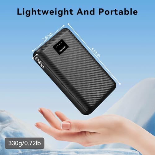 San Nolisa 16000 m Ah Power Bank for Heated Clothing – Premium Battery Pack with Type-C DC Port for Fast Charging and Enhanced Compatibility for Jackets, Vests, and Coats – Ultimate Cold Weather Solution