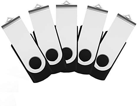 JUANWE 10-Pack 2 GB USB Flash Drives – Reliable Portable Memory with 360° Swivel Design for Effortless Data Management – Ideal for Computers, Cars & On-the-Go Storage – Durable USB 2.0 Thumb Drives for Quick File Transfers and Backup Solutions