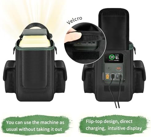 Anker Power Bank Soft Storage Bag – 60,000 m Ah Capacity, Lightweight Protective Case for Cables & Accessories, Stylish Green Design, Ideal for Outdoor & Travel Charging Solutions