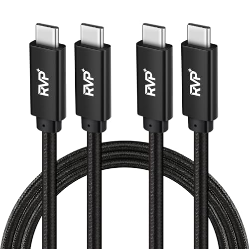 Premium 90 Degree USB C to USB C Cable – 20 Gbps Data Transfer, 100 W Right Angle Charger, 4 K Video Output, E-Marker Technology, 9 FT Length, 2-Pack – Ideal for Thunderbolt 4/3 Devices, Perfect for Gamers and Professionals – Durable Connectivity Solution for Ultimate Performance