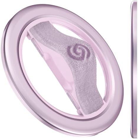 Revolutionize Your Mobile Handling with EWA Mag One Lite 3 rd Gen 360° Rotating Phone Grip – Customizable Elastic Finger Strap for Ultimate Comfort – Lightweight, Stylish Mag Safe Compatible Holder for i Phone 15, 14, 13 Pro/Max/Plus in Sleek Black – Perfect Blend of Functionality and Aesthetics for Everyday Use