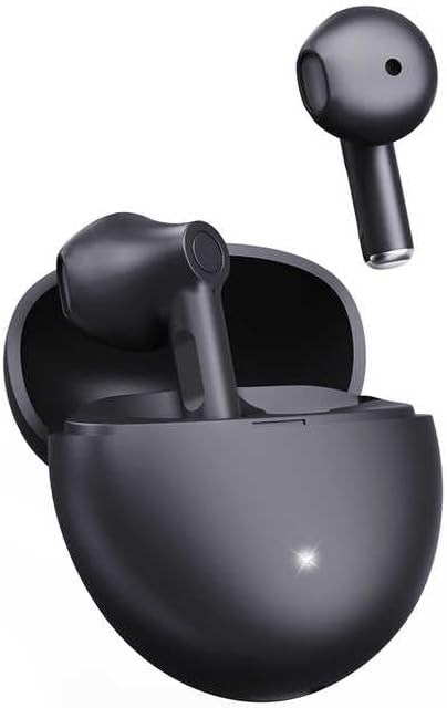 Ultimate Wireless Bluetooth 5.3 Earbuds – Featherweight & IPX5 Waterproof for Active Lifestyles – Seamless Comfort and Connectivity in Chic White – Perfect for Commuters, Fitness Enthusiasts, and Music Aficionados