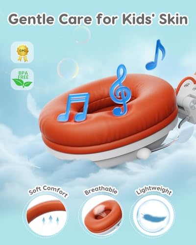 Safeguard Your Child’s Hearing with Durable Wired Headphones Featuring Volume Limiting Technology – Comfortable On-Ear Fit for Extended Use in School, Travel, and Entertainment – Enhanced Stereo Sound with 3.5 mm Compatibility – Available in Eye-Catching Blue and Red for Boys and Girls