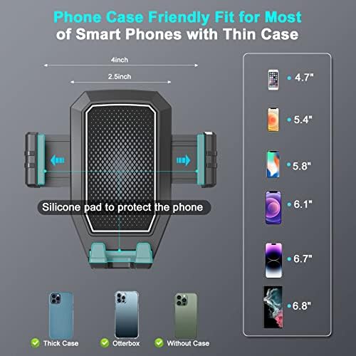 Heavy-Duty Truck Phone Mount with Super Suction Technology – Durable Dashboard & Windshield Holder for All Smartphones – Ultimate Stability for Commercial Drivers – Adjustable Viewing Angles for Safe Navigation – Essential Truck Accessory for Enhanced Driving Experience