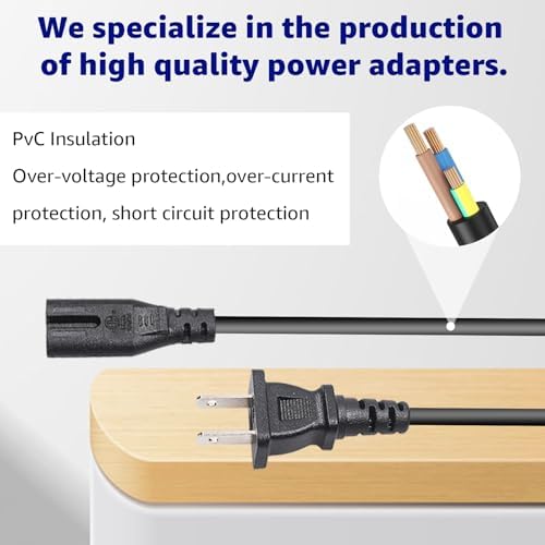 Universal 12 V Power Supply Cord for Igloo Iceless Coolers – Reliable Replacement Charger for Kool Mate & Cool Chill Models, Engineered for Optimal Performance and Versatile Compatibility in Outdoor Adventures