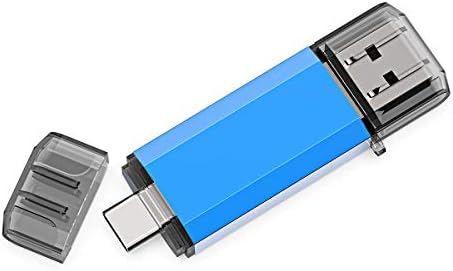 TOPESEL 128 GB Waterproof USB C Flash Drive – Dual USB 3.0 A & Type C Thumb Drive for Seamless Data Transfer on Computer, Mac, Smartphone & Tablet – Compact, Durable OTG Storage Solution for Professionals and Students