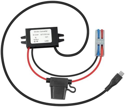 Rugged IP67 Waterproof USB Charging Hub – High-Efficiency DC-DC Converter for Trucks, Off-Grid Solar Systems, and Marine Use – 10-90 V to 5 V 3 A (15 W) Power Supply for Extreme Conditions – Durable, Dustproof, and Shock-Resistant for Reliable Charging Anytime, Anywhere