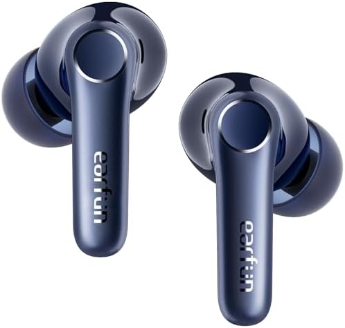 Unleash Superior Sound with Ear Fun Air Pro 4 Wireless Noise Cancelling Earbuds – Advanced Adaptive Hybrid Tech, Qualcomm Snapdragon Sound & apt X™ Lossless Audio for Exceptional Clarity – 52-Hour Playtime & Bluetooth 5.4 for Seamless Connectivity – Ideal for Music Lovers & Professional Calls