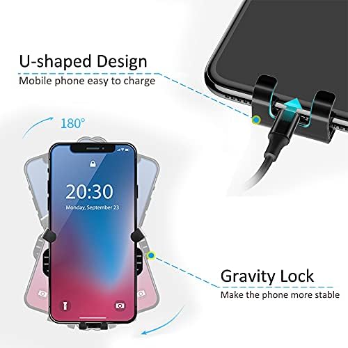 Upgrade Your Mini Cooper with the Hesanzol Premium Cell Phone Holder – Tailored for F-Series Models (S, JCW, One F54, F55, F56, F57, F60) – Seamless Central Control Screen Integration for Enhanced Navigation and Safety