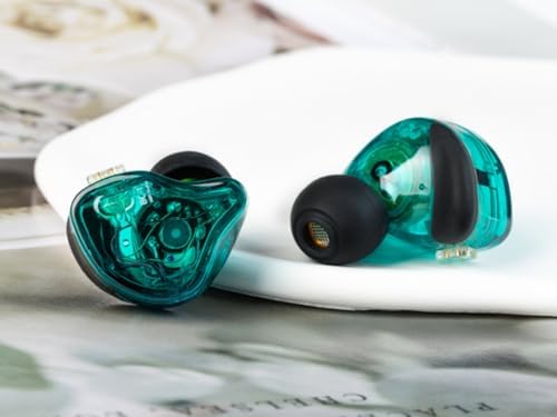 YINYOO KZ ZST Colorful Hybrid In-Ear Earphones – 1 BA + 1 DD Hi-Fi Wired Gaming Headset with Noise Isolation for Superior Audio Clarity – Stylish, Ergonomic Design for Enhanced Comfort and Compatibility