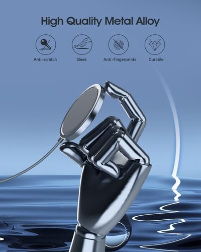 Dual Pack Magnetic Wireless Charger for i Phone 16/15 Series & Air Pods – 15 W Fast Charging Pad, Effortless Magnetic Alignment, Optimal Convenience for Home & On-the-Go Power Solutions