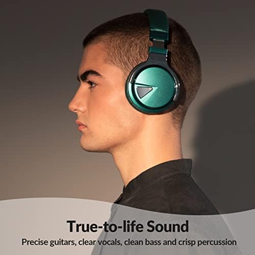 Silensys E7 Elite Wireless Over-Ear Headphones: Unmatched Active Noise Cancellation, Deep Bass Sound Experience, Luxurious Protein Ear Cushions, 30-Hour Battery Life – Your Perfect Bluetooth Companion for Travel, Work, and Daily Adventures in Elegant Black Design