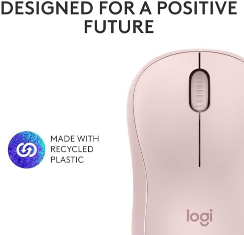 Logitech M240 Silent Bluetooth Mouse – Wireless & Compact Design for Effortless Navigation, 18-Month Battery Life, and Smooth Tracking on All Surfaces – Ideal for Windows, mac OS, Chrome OS – Portable Off White Solution for Professionals on the Go