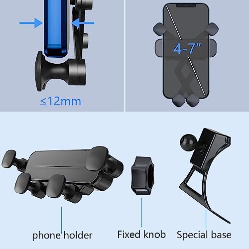 Nissan Sentra Car Phone Holder Mount (2020-2025) – Premium Smartphone Bracket with 360-Degree Rotation for Ultimate Navigation Convenience and Interior Elegance – Durable, Adjustable, Tool-Free Installation for Safe Driving Experience