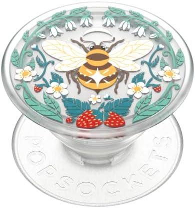 Eco-Friendly Pop Sockets Plant-Based Phone Grip & Kickstand – Translucent Cacti Design for Enhanced Durability and Compatibility – Sustainable, Recyclable, One-Handed Use – Perfect for i Phone, Samsung, and More – Supports Food Insecurity Initiatives