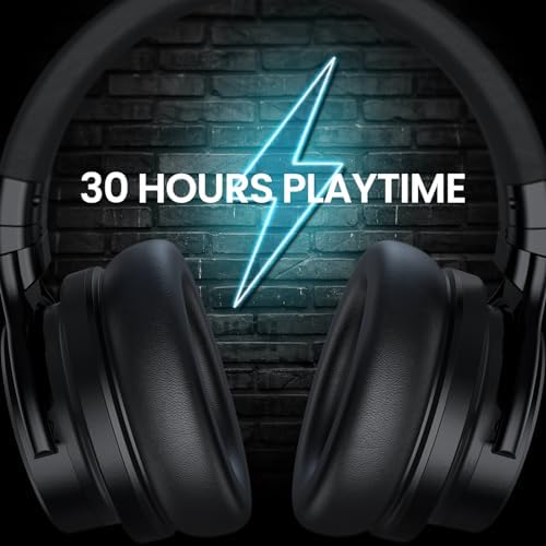 Elevate Your Sound Experience with E7 Active Noise Cancelling Headphones – Unrivaled Over-Ear Comfort for All-Day Listening, Rich HD Audio Quality for Audiophiles – Ideal for Travel, Work, & Thoughtful Gifting – Advanced Bluetooth Connectivity for Effortless Pairing and Immersive Enjoyment