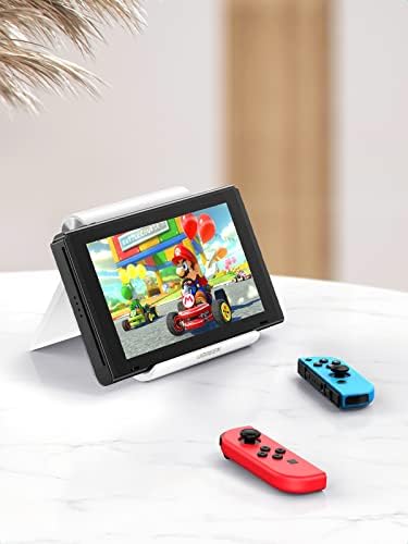 UGREEN Dual Pack Adjustable Tablet Stand Holder for Desk – Versatile i Pad and Phone Support for Enhanced Productivity, Ergonomic Comfort, and Sleek Design in Black and White – Perfect for Home and Office Use, Multi-Angle Viewing, and Portable Convenience