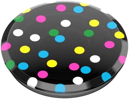 Mag Safe-Compatible Glitter Pop Socket Phone Grip & Stand – Stylish Clear Kickstand for Secure Wireless Charging and Effortless Media Viewing, Essential Cute Accessory for Enhanced Mobile Experience