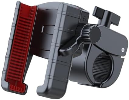 Ultimate Bike Phone Holder Mount for Motorcycles – Anti-Shake, Cushioned Silicone Clamp for 4.7-7.2” Smartphones – 360° Rotation & Quick-Release Design for Enhanced Navigation & Hands-Free Use – Ideal for i Phone & Samsung Enthusiasts – Weather-Resistant & Durable Riding Accessory