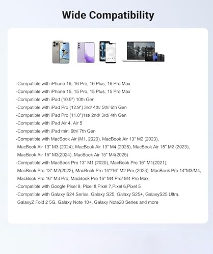 Transform Your Viewing Experience with Our High-Speed USB-C to HDMI Adapter – 4 K@60 Hz Visuals, 100 W Power Delivery for Apple & Samsung Devices, Effortless Setup for Mac Book Pro, i Pad Pro, Galaxy S25/S24 & More!