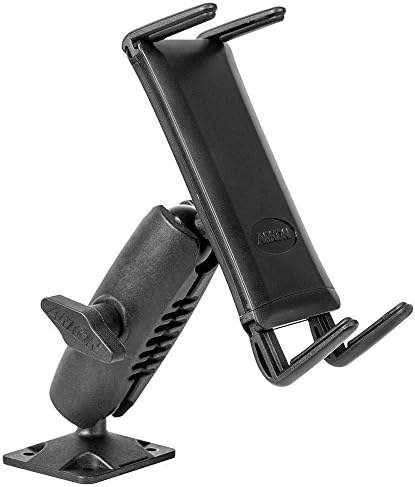 Universal ARKON Adhesive Phone and Tablet Mount for Cars and Trucks | Versatile Hands-Free Dashboard Holder | Compatible with i Phone, Galaxy, Note, and Pixel | Secure Adhesive or Drill Installation for Safe Navigation and Connectivity | 360-Degree Rotation for Optimal Viewing Angles | Durable and Easy to Install, Perfect for Everyday Use