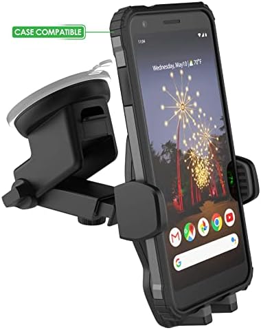 Encased V2 Car Mount Phone Holder for Google Pixel 9 Pro XL, 8 Pro, 7/7 Pro, 7 a/8 a – Fully Adjustable Docking Solution for Effortless Navigation and Hands-Free Use – Premium Durability and Quick-Release Mechanism for Secure Device Placement – Perfect Automobile Accessory for Modern Drivers