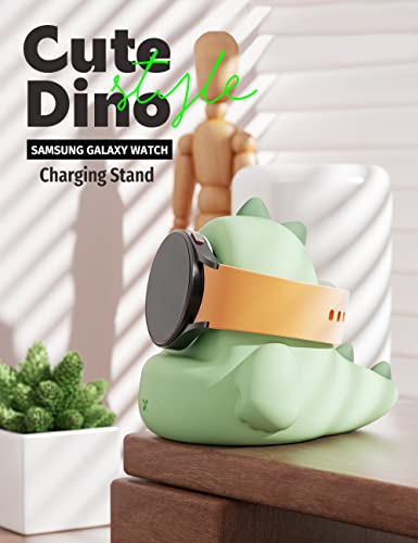 ELETIUO Mint Green Charging Stand for Samsung Galaxy Watch 5 & 5 Pro – Non-Slip Dock with Cable Management for Enhanced Stability & Style – Perfect Smartwatch Accessory for Organized Charging Stations