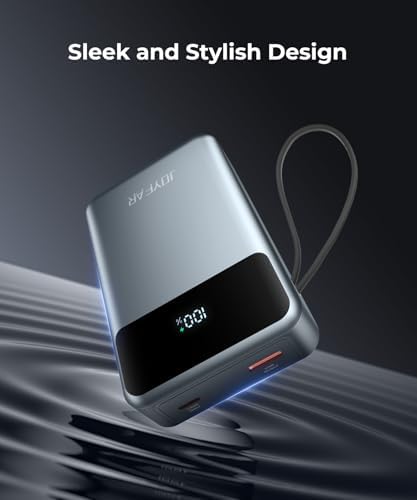 High-Capacity 30,000 m Ah Portable Power Bank with Built-in USB-C Cable – 22.5 W Super Fast Charging for i Phone, i Pad, Google, Xiaomi – Ideal for Travel, Camping, and Emergency Power Solutions – Slim and Lightweight Design with 17-Layer Safety Protection for Maximum Reliability – Perfect for Charging Multiple Devices Simultaneously – Enjoy 24/7 Customer Support and 36-Month Warranty