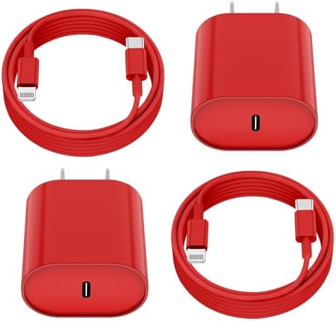 Ultra-Fast Charging Kit for i Phone 14/13/12 – 20 W USB-C Power Block & Dual 6 FT Lightning Cables in Vibrant Green – Superior Compatibility for Pro/Plus Models – Recharge Up to 50% in Just 30 Minutes – Stylish, Durable Design for Daily Use – Maximum Efficiency Meets Trendy Aesthetics