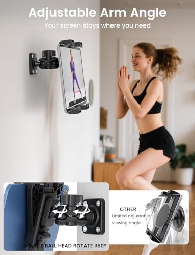 OHLPRO Heavy-Duty Adjustable Tablet Car Mount for i Pad, i Pad Mini & Samsung Galaxy – Ultimate Versatile Holder for 7″-11.5″ Tablets – Secure Dash, Wall, or Desk Installation for Hands-Free Navigation & Productivity Enhancement