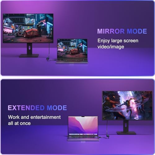 Transform Your Workspace with the USB C to Dual HDMI Adapter – 4 K 60 Hz Display Extender for Mac Book, Dell XPS & Samsung Galaxy S9 – Ultimate Solution for Multitasking Professionals & Gamers – MST Mode Ready for Seamless Windows Integration – Chic Green Design for Modern Aesthetics – Elevate Streaming, Presentations & Gaming with Stunning Visual Clarity – Compact & Durable for On-the-Go Connectivity