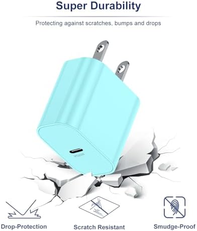 Fast Charging Multi-Port USB C Power Adapter – 5-Port 40 W Wall Charger for i Phone 16 Pro Max, 16 Pro, 15 Pro Max, and More – Compact Cube Design with 3 USB-C and 2 USB-A Ports – Ideal for Efficient Device Charging in Homes and Offices – Built-in Safety Features for Overcharging Protection – Perfect for Busy Professionals and Families