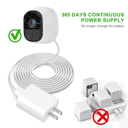 Rapid 9 V Wall Charger Adapter Trio for Smart Device Power: Fast Charging Solution for Arlo, Wyze Cam, and More – Compact, Durable, Multi-Device Convenience for Home and Travel Use
