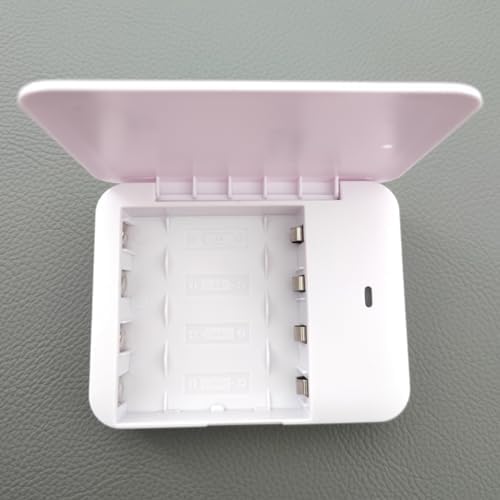 Portable Battery Operated Phone Charger with LED Indicator | Emergency USB Power Bank Powered by AA Batteries – 2 Pack for Ultimate Convenience and Versatility in Charging Solutions