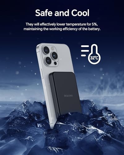 Sleek Magnetic Wireless Power Bank 10000 m Ah – Ultra-Fast Charging with USB-C PD 22.5 W for i Phone 16/15/14/13/12/11 – Lightweight Battery Pack with LED Display, Ideal for Mag Safe and On-the-Go Convenience