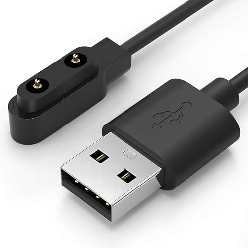 Magnetic Charging Cable for TOZO Open Ear Headphones – Ultra-Fast Replacement Charger with Enhanced Connection and Durable Design (Black) – Perfect for On-the-Go Audio Enthusiasts
