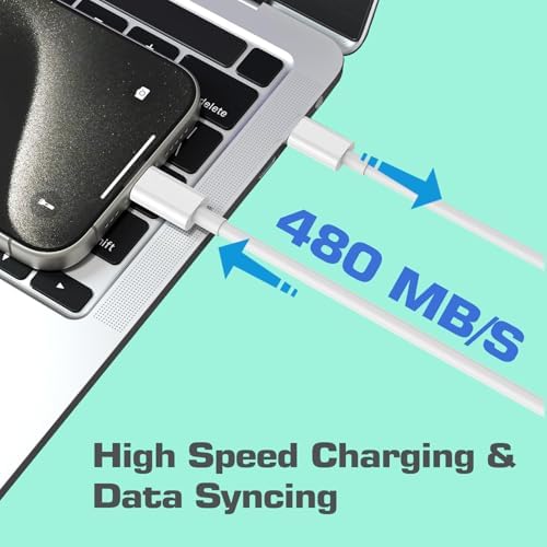 10 FT Apple MFi Certified Fast Charging Cable – Extra Long USB C to Lightning Connector for i Phone & i Pad – Rapid PD Power Delivery for Maximum Efficiency with i Phone 14 Pro Max/Plus, 13 Pro/Mini, 12, 11, X – Durable, Flexible, and Tangle-Free Design for Ultimate Charging Convenience