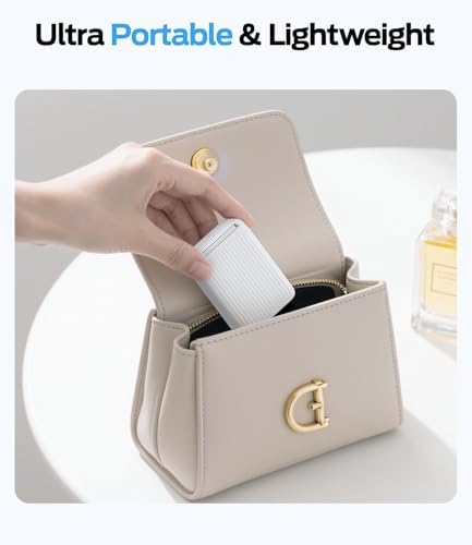 MOVE SPEED Qi2 Certified Mag Safe Battery Pack – 10,000 m Ah Ultra-Fast Charging Power Bank with Built-in Kickstand for i Phone 12/13/14/15/16 – 15 W Wireless Charging & 30 W USB-C Compatibility – Ergonomic Design for Effortless Portability and Convenience