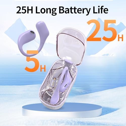 Elevate Your Audio Experience: Premium Bluetooth 5.3 Sport Earbuds with IP7 Waterproof Protection, 24-Hour Playback, Noise-Canceling Technology, and Secure Over-Ear Hooks for Unmatched Performance in Any Environment