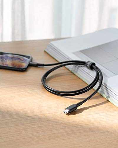 Anker 6 ft USB C to Lightning Cable – MFi Certified Fast Charging Cable for i Phone 13 Pro, 12 Pro Max & Air Pods Pro – Durable Design with Power Delivery Support – Tangle-Free Connectivity for Effortless Use