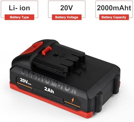 High-Performance 20 V 6000 m Ah Battery for DA YI Electric Garden Tools – Ultimate Compatibility and Safety Features with Overcharge, Overdischarge, and Temperature Protection for Seamless Gardening Efficiency