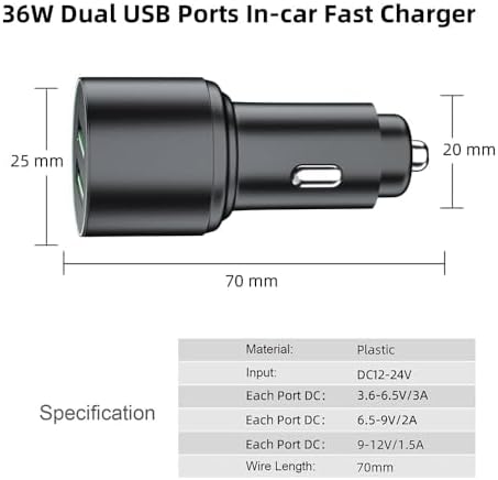 Transform Your Travel Experience with the OHLPRO 3-in-1 Retractable Backseat Charger – Fast Charging Dock for All Smartphones Including i Phone & Samsung | Ultimate Solution for Ride-Share Drivers and Passengers | Organized, Hassle-Free Charging for Uber, Lyft, and Daily Commutes | Enhance Comfort and Connectivity on the Go