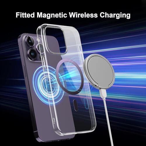 Universal Magnetic Charging Ring Kit – 2-Pack Mag Safe Stickers for i Phone & Galaxy Devices – Effortless Wireless Charging Conversion, Enhanced Speed, and Stylish Ti-Natural Design – Compatible with Pro Max, Mini, S24/S23 Models for Quick Power-Ups and Secure Connections – Elevate Your Charging Experience with Durable, Easy-to-Install Accessories