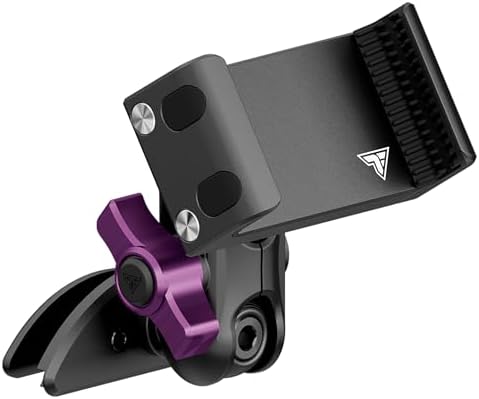 Elevate Your Driving Experience with the Tackform Link Vent Phone Mount for 2018-2023 Jeep JL, Gladiator & 4 XE | Premium CNC Billet Aluminum Design | Zero Slip Grip for Maximum Stability | Anti-Scratch Universal Holder for i Phone, Galaxy & More | Effortless Installation & Sleek Black Finish