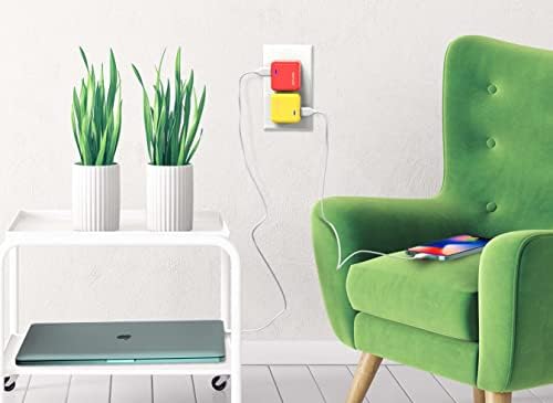 Rapid X Porto Uno USB-C 30 W PD Power Adapter – Compact Fast Wall Charger for i Phone 15, i Pad Pro, Samsung & More – Foldable Design with Side Port for Easy Travel – Enhanced Speed & Universal Compatibility in Sleek Teal Finish